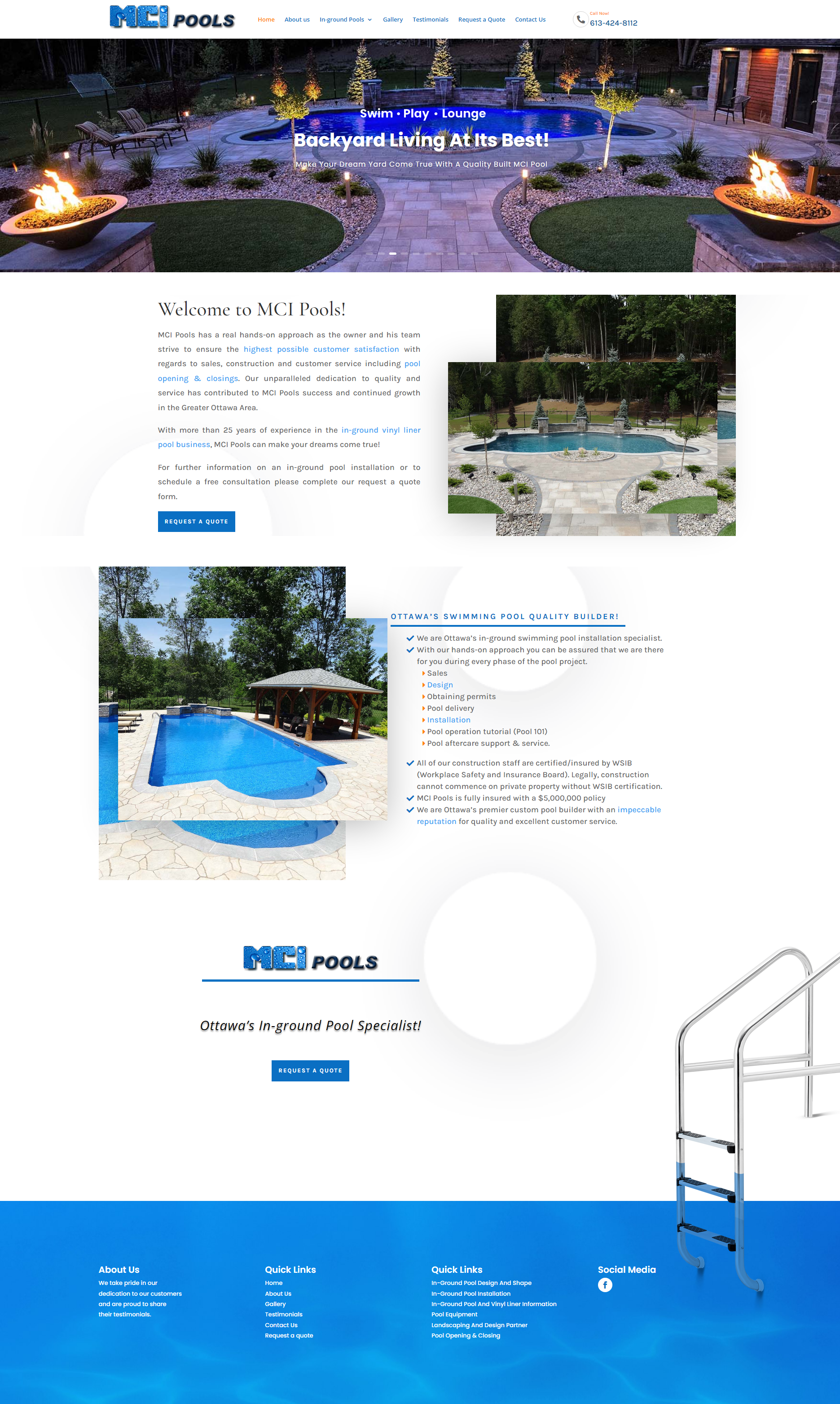 Le Studio Webdesign - Portffolio de MCI Pools