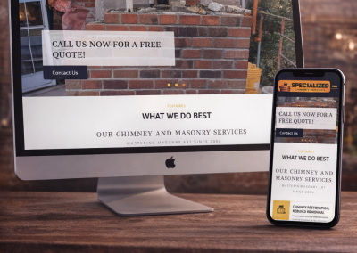 Specialized chimney services