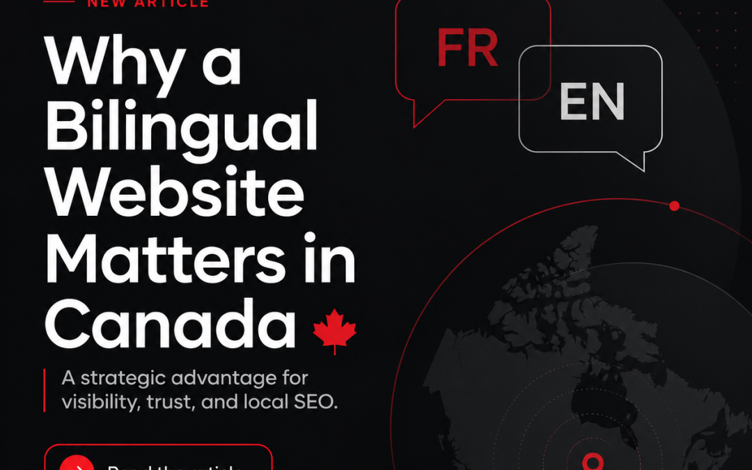 Pourquoi un site web bilingue est essentiel au Canada