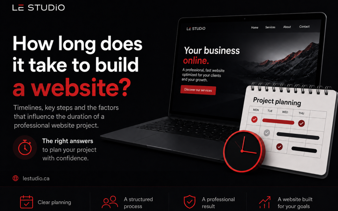 How long does it take to create a website?