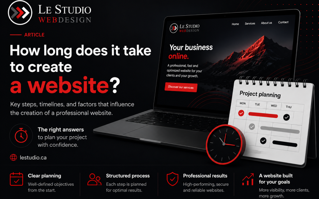 How long does it take to create a website?