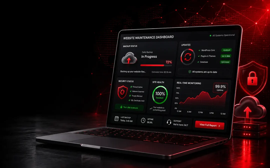 Backups And Updates Explained: The 5-Step Formula to Protect Your Business Website